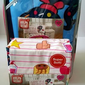 Wreck-it Ralph Twin Comforter & 3 Piece Sh…
